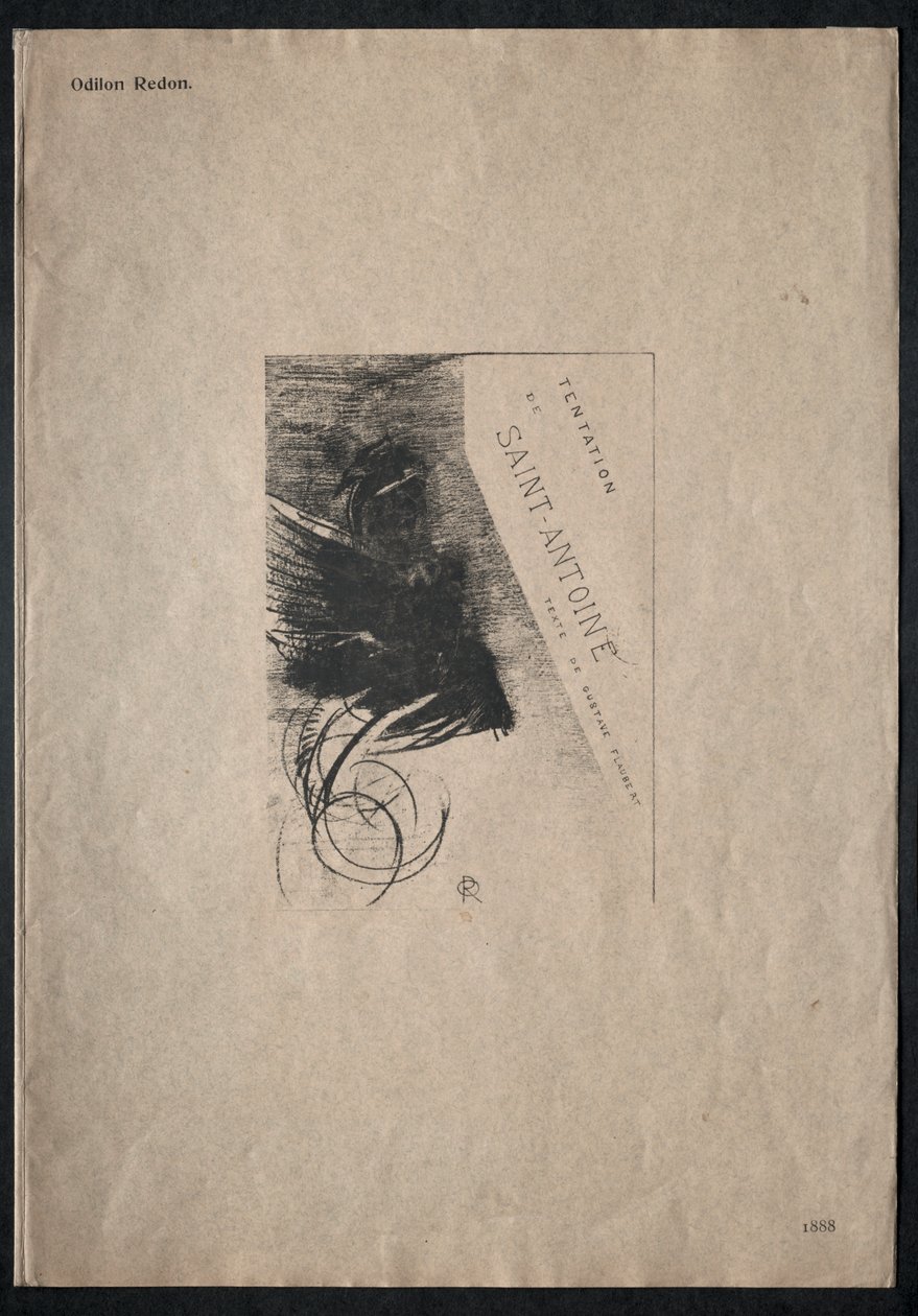غطاء بواسطة Odilon Redon