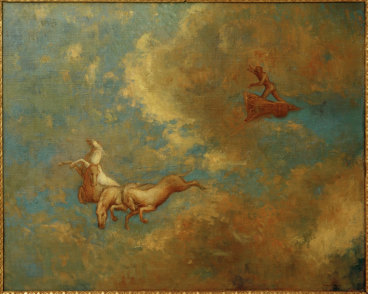 عربة أبولو بواسطة Odilon Redon
