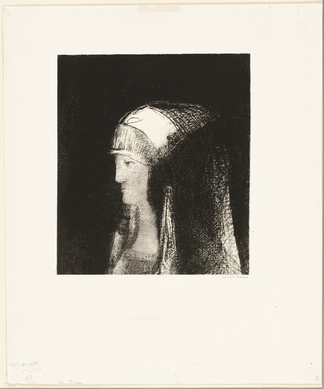الكاهن بواسطة Odilon Redon
