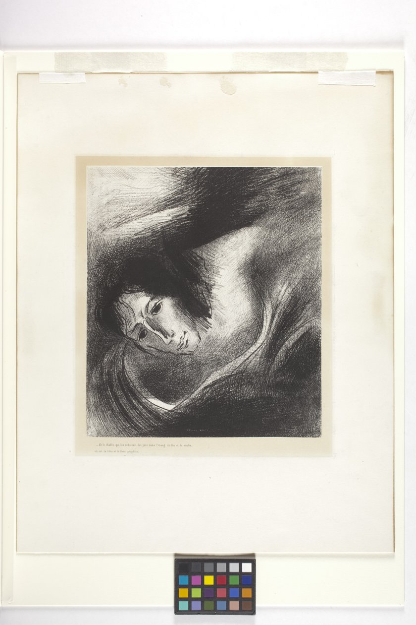 والشيطان الذي أغواهم بواسطة Odilon Redon