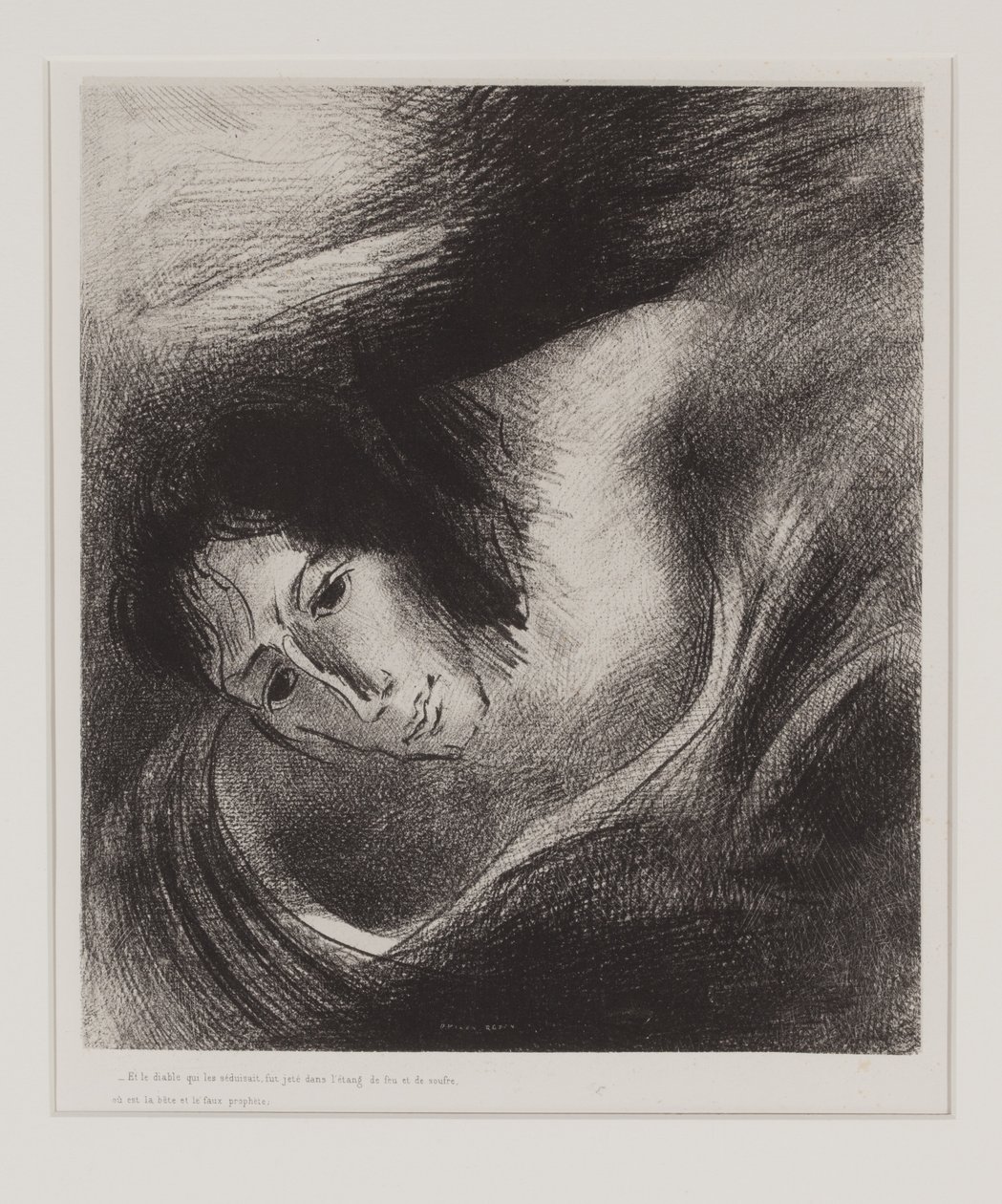 والشيطان الذي أغواهم ، باريس بواسطة Odilon Redon
