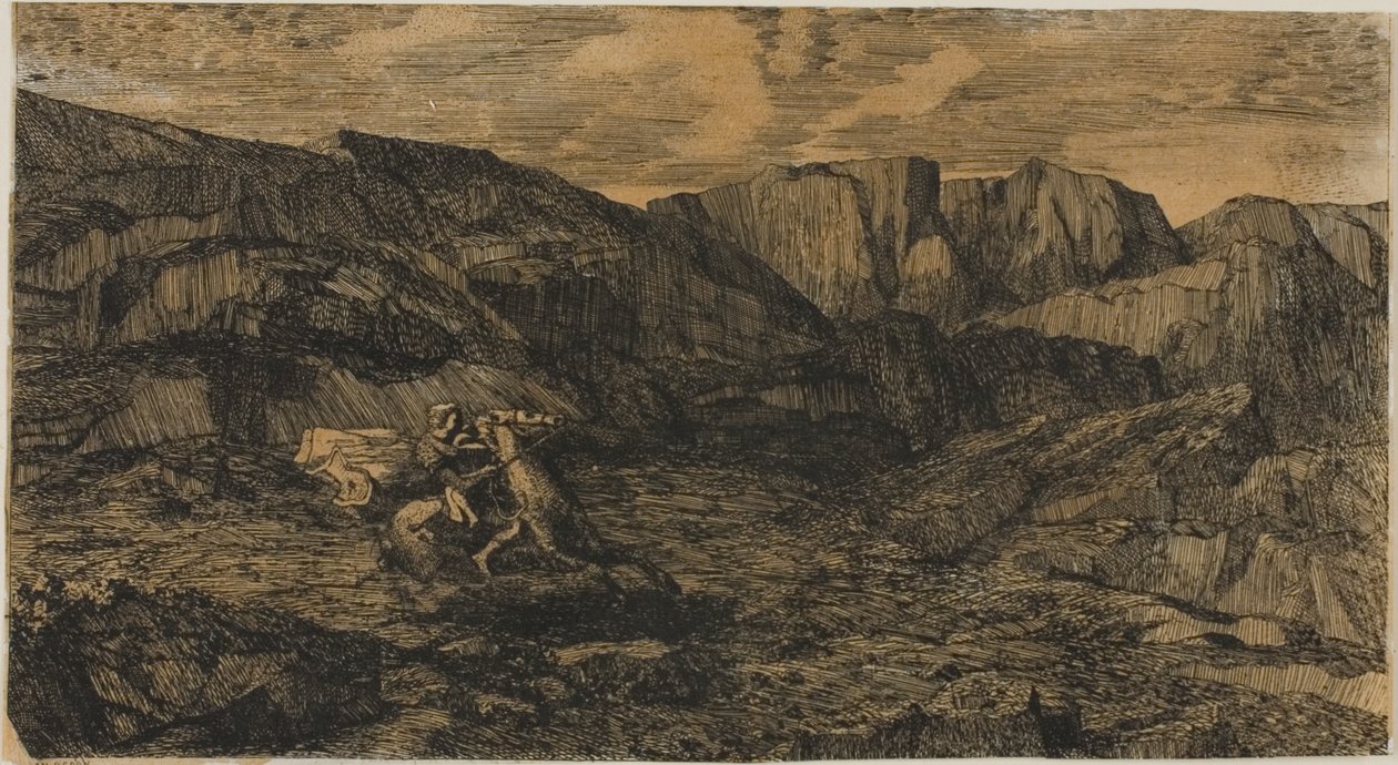 يخاف بواسطة Odilon Redon