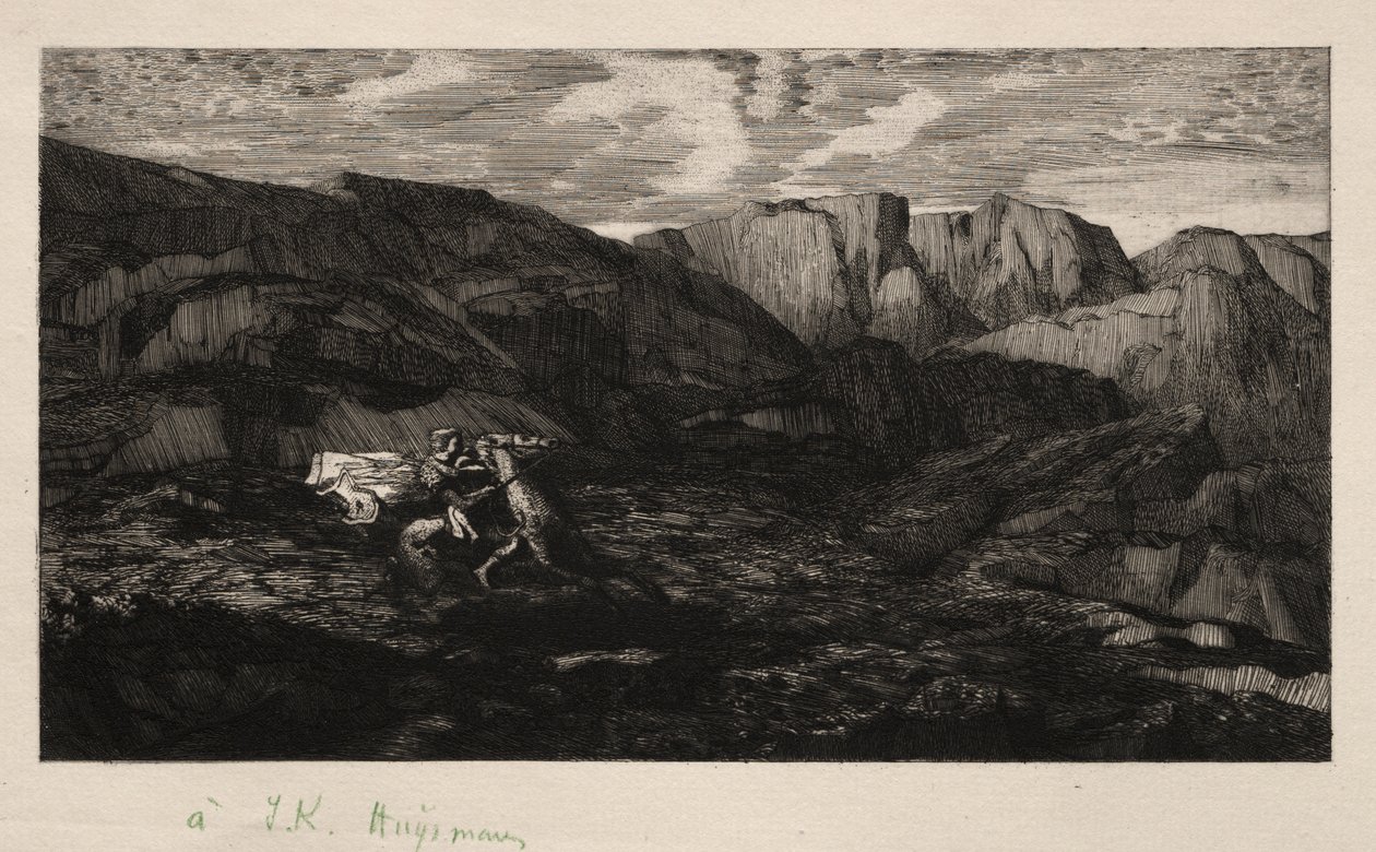 يخاف بواسطة Odilon Redon