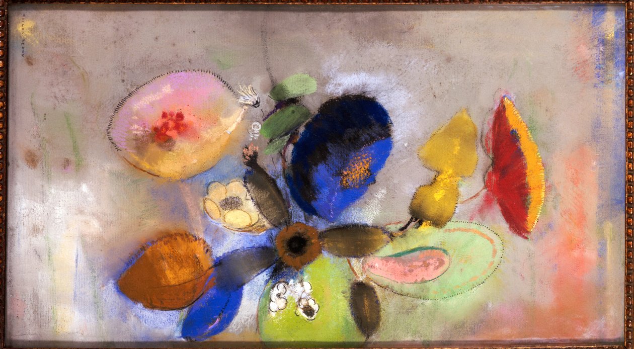 زهور 1907-10 بواسطة Odilon Redon