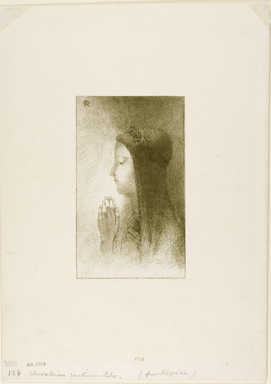 واجهة ل Chevaleries عواطف بواسطة فرديناند هيرولد ، 1893 بواسطة Odilon Redon