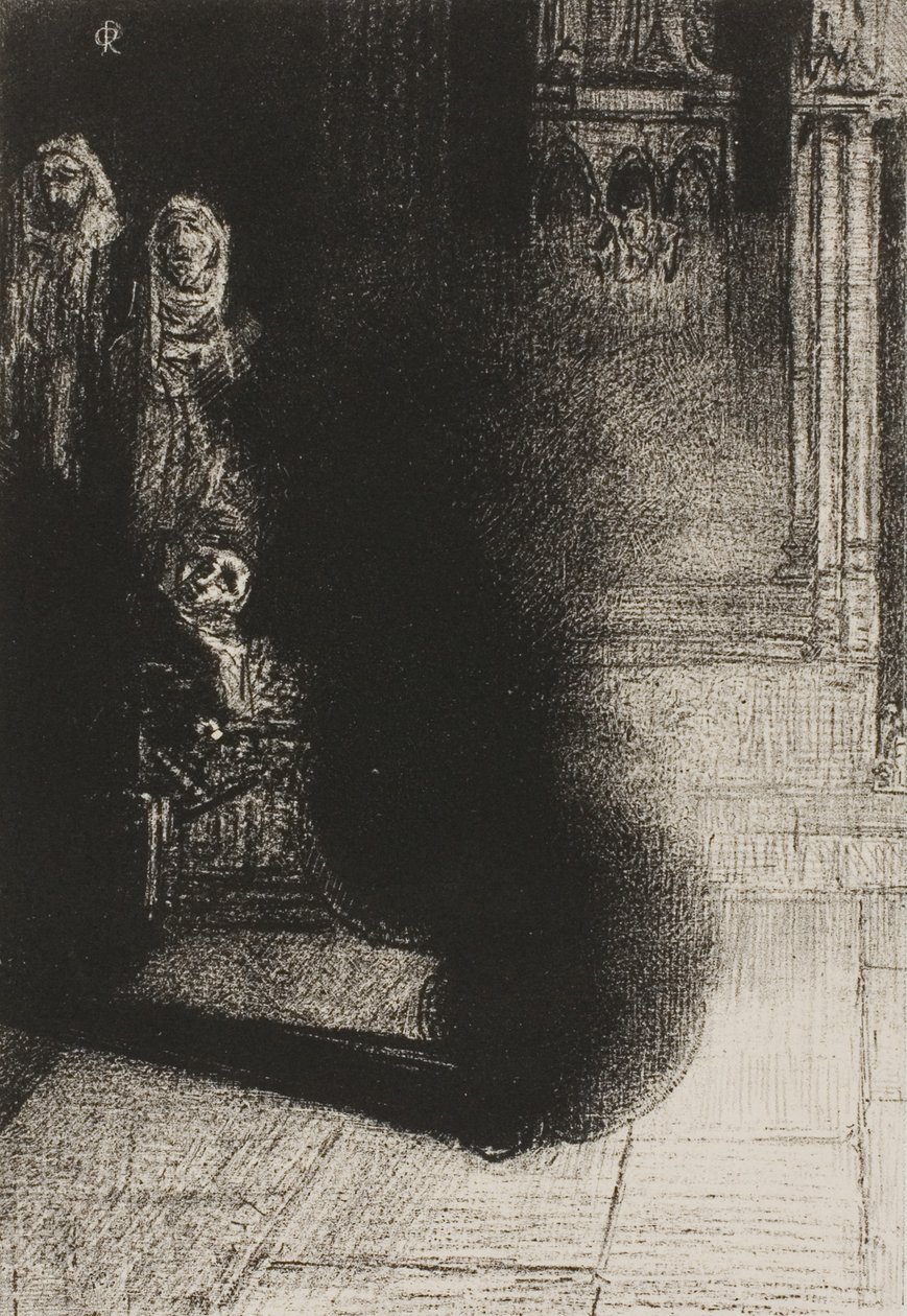 واجهة لوحة Les Flambeaux noirs بواسطة Emile Verhaeren بواسطة Odilon Redon