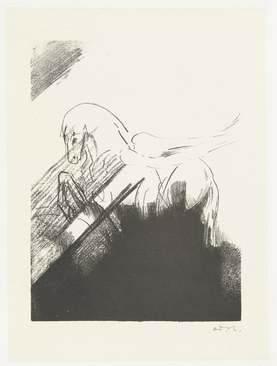 الحصان المجنح شوفال ايل بواسطة Odilon Redon
