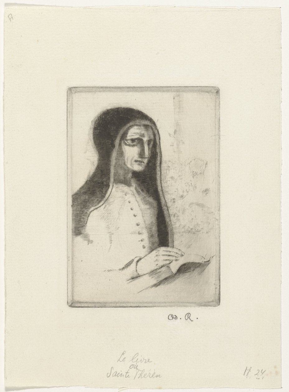 هيت بوك الكتاب (سانت تيريز) بواسطة Odilon Redon