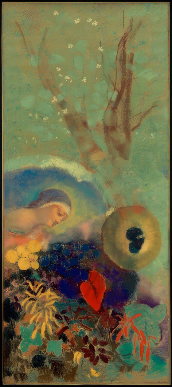 تحية ليوناردو دا فينشي بواسطة Odilon Redon