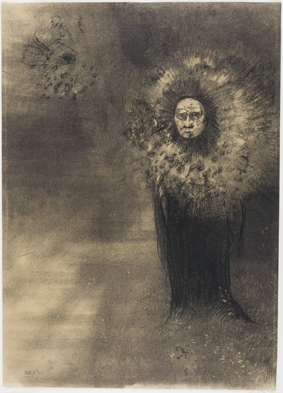 النبات البشري ، ج .1880 بواسطة Odilon Redon