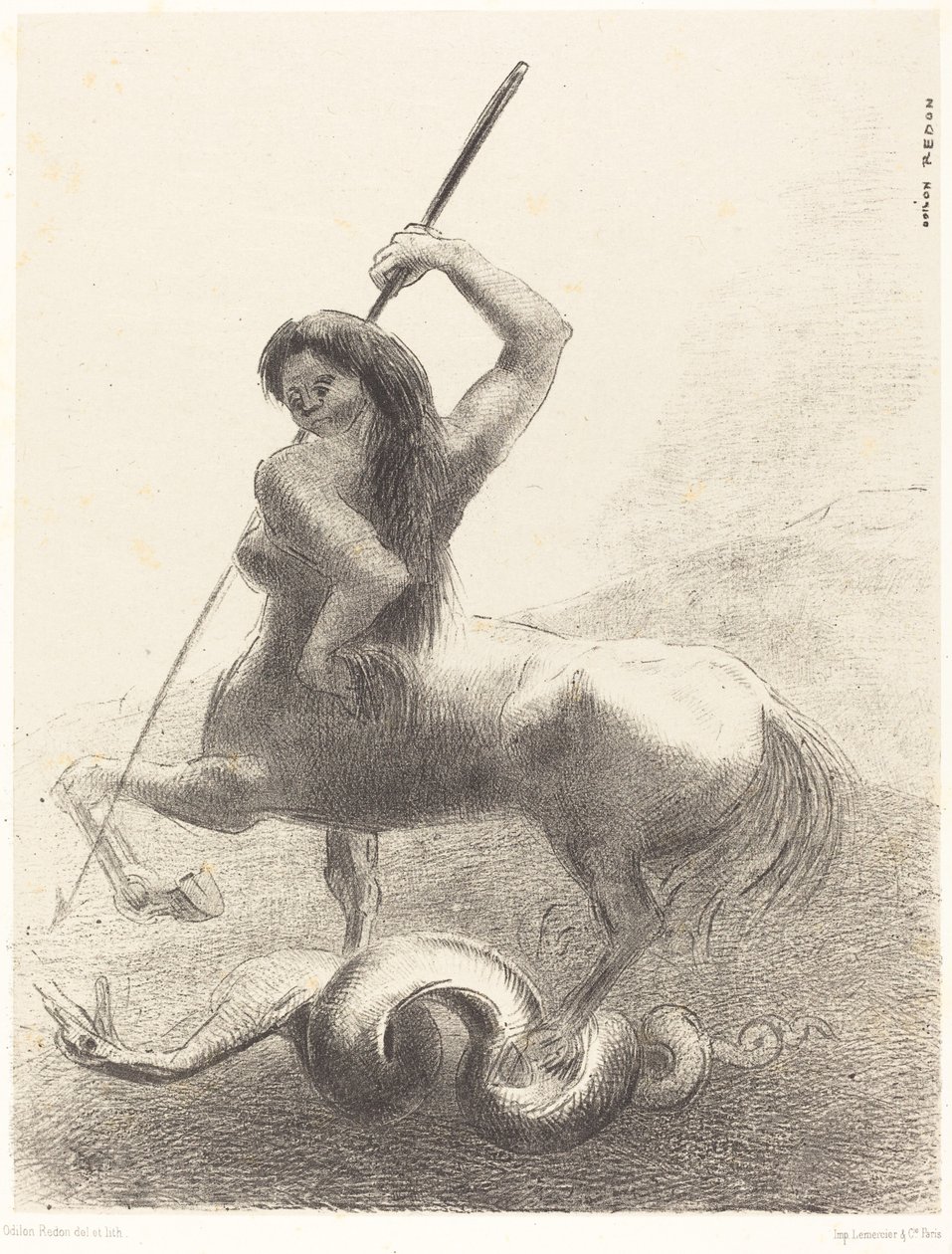 كانت هناك صراعات وانتصارات عبثية بواسطة Odilon Redon
