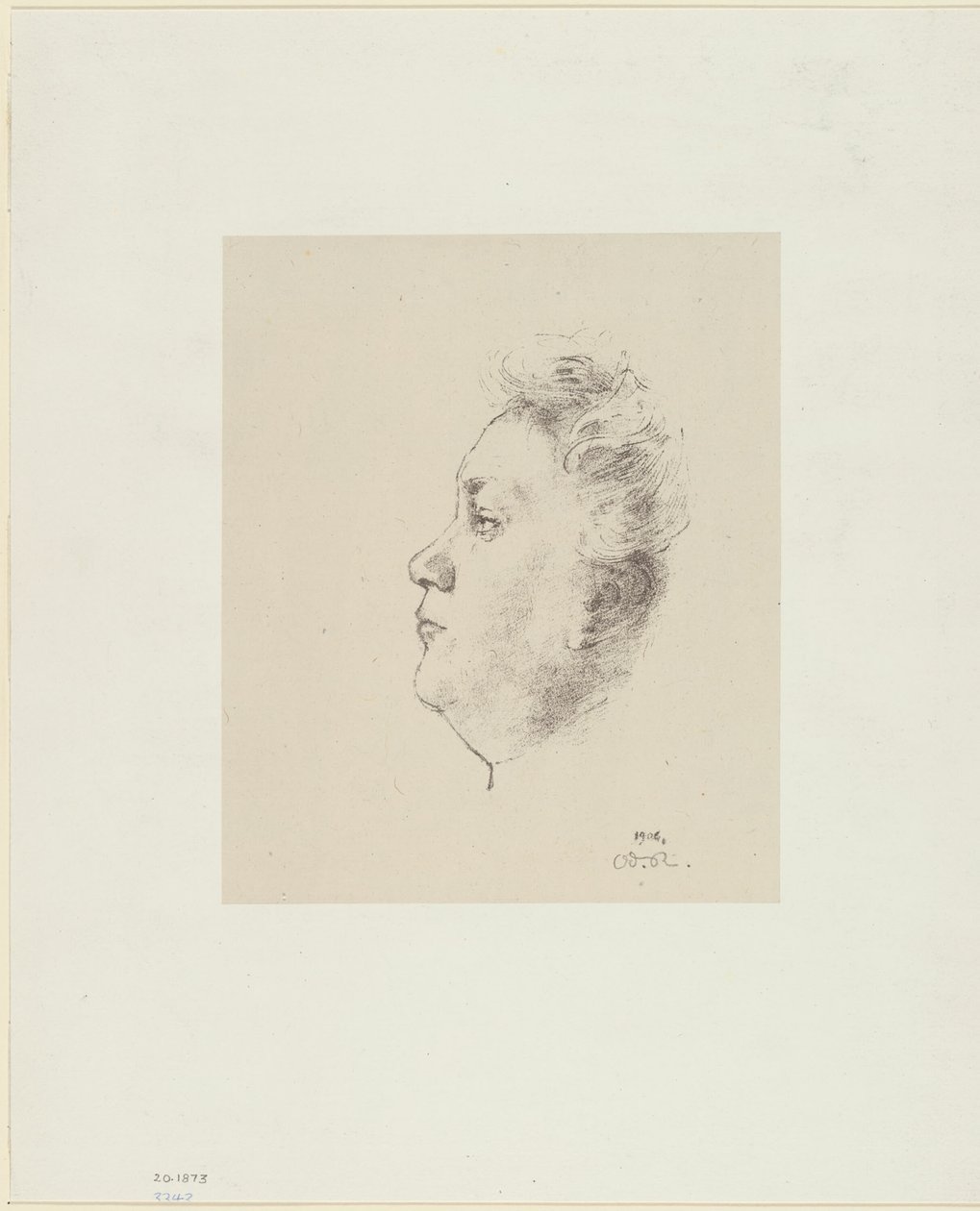 جولييت دودو بواسطة Odilon Redon