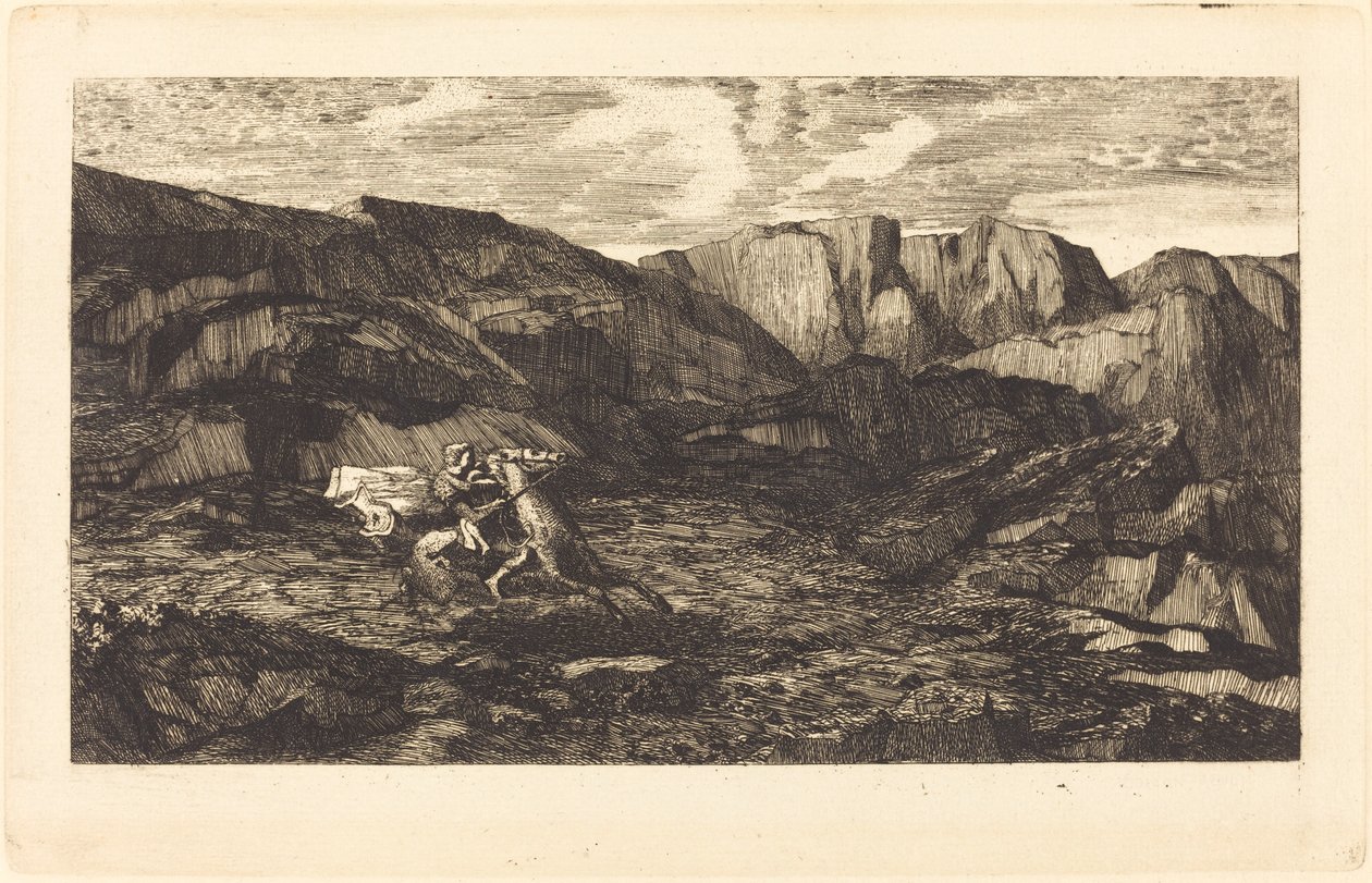 يخاف بواسطة Odilon Redon