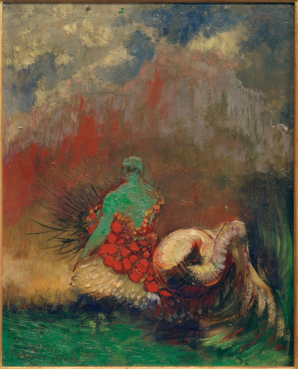 The Sirene (Die Sirene) بواسطة Odilon Redon