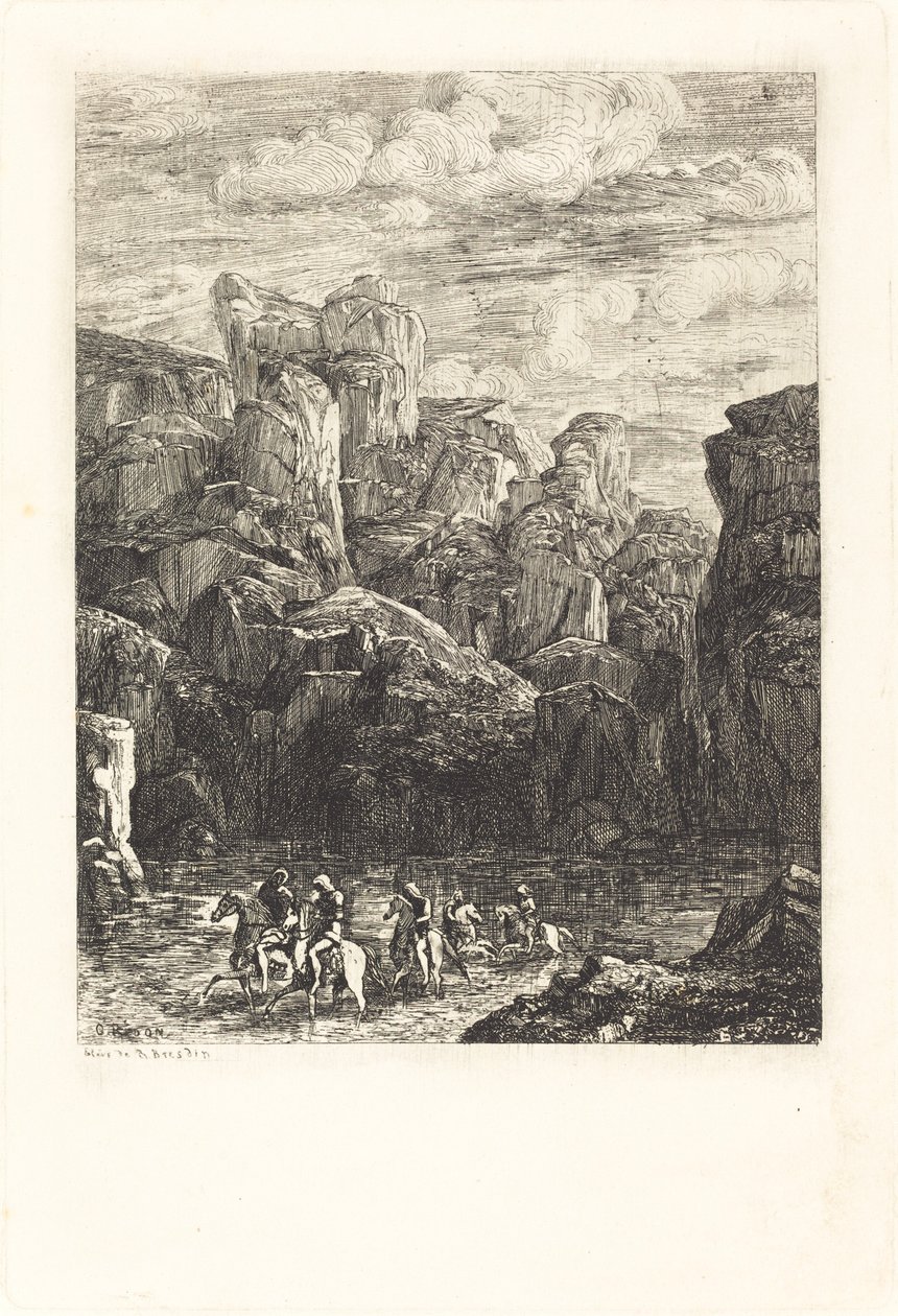 لي جو (فورد) بواسطة Odilon Redon