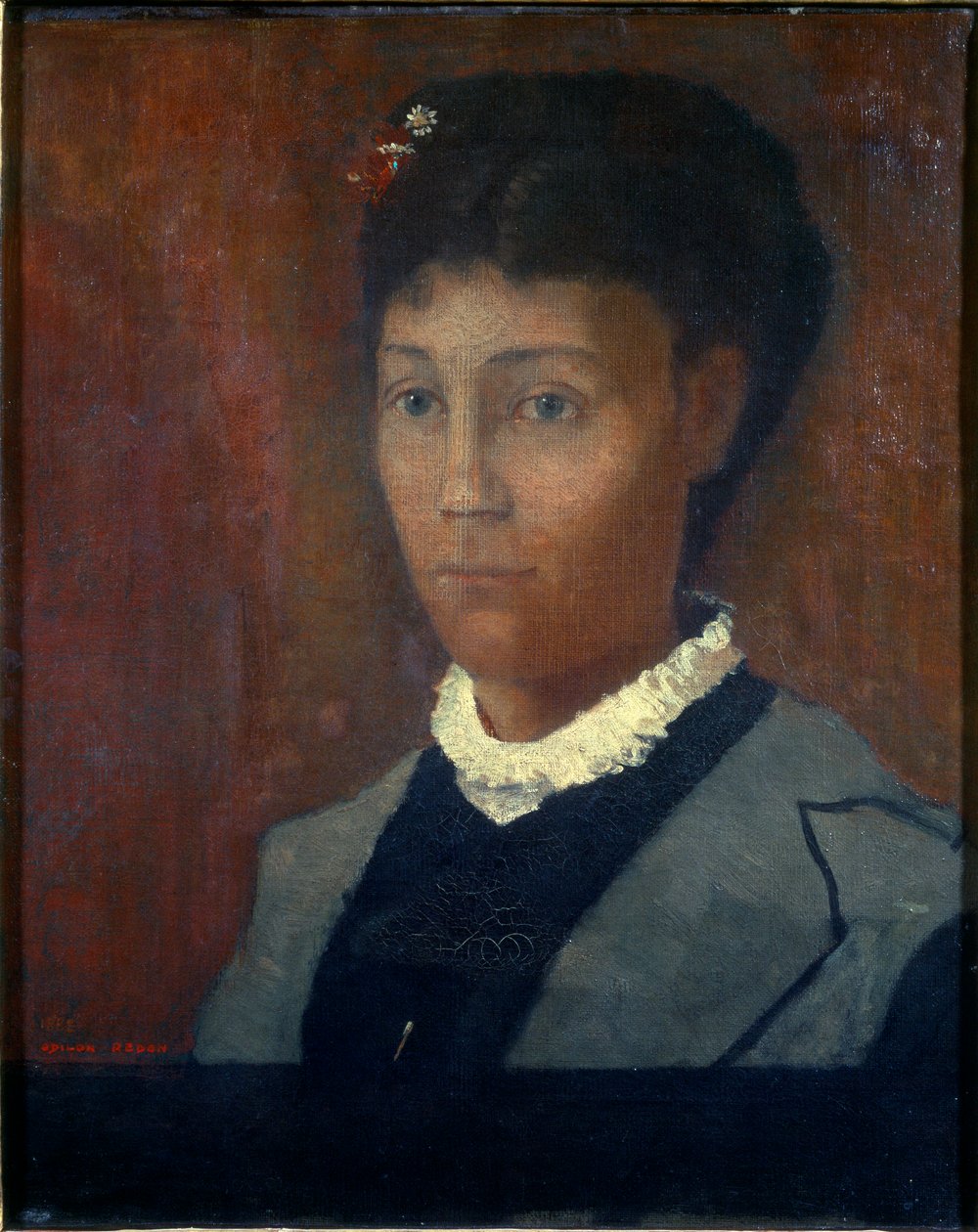 مدام أوديلون بواسطة Odilon Redon