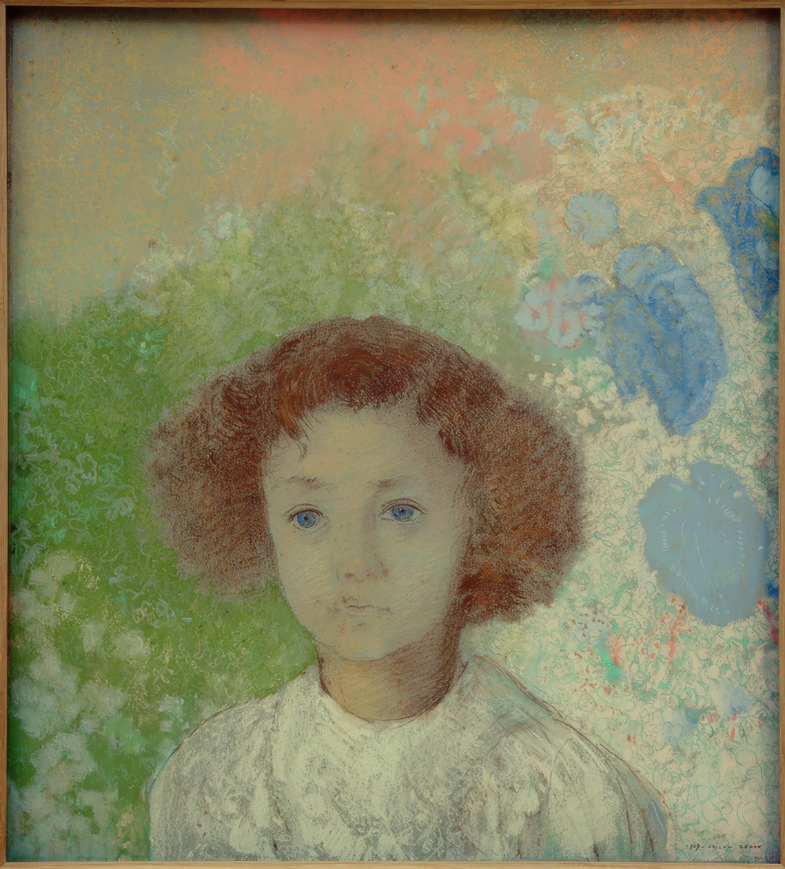 Mademoiselle de Gonet بواسطة Odilon Redon