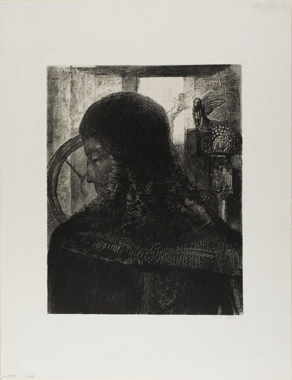 الفارس القديم بواسطة Odilon Redon