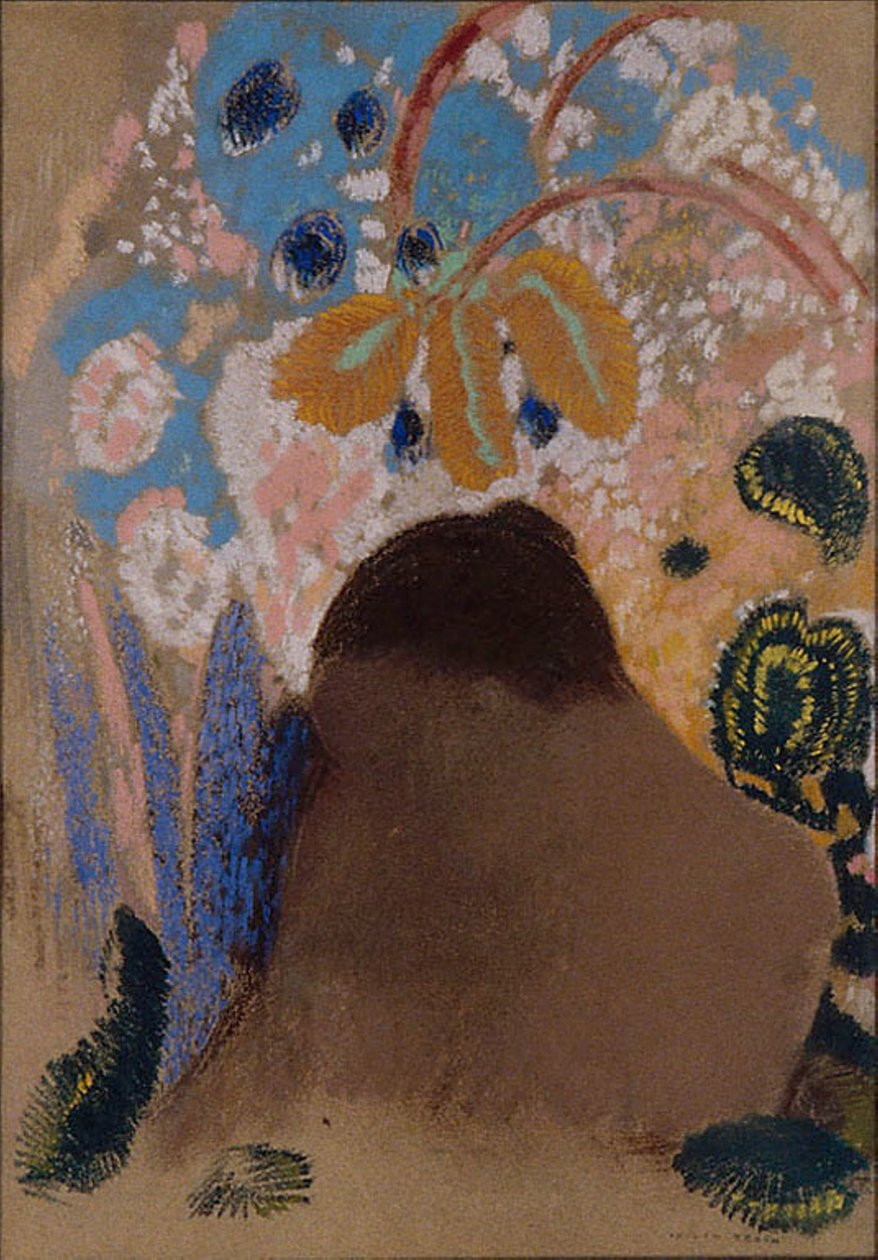 أوفيليا بواسطة Odilon Redon