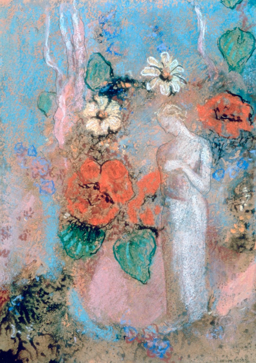 باندورا ، c1860-1916 بواسطة Odilon Redon