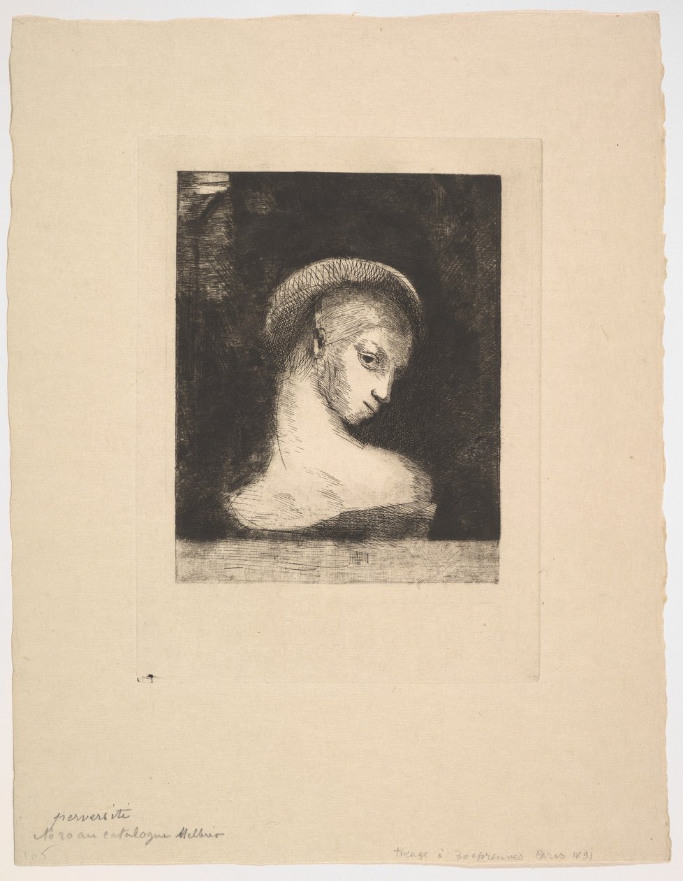 الانحراف 1891. بواسطة Odilon Redon