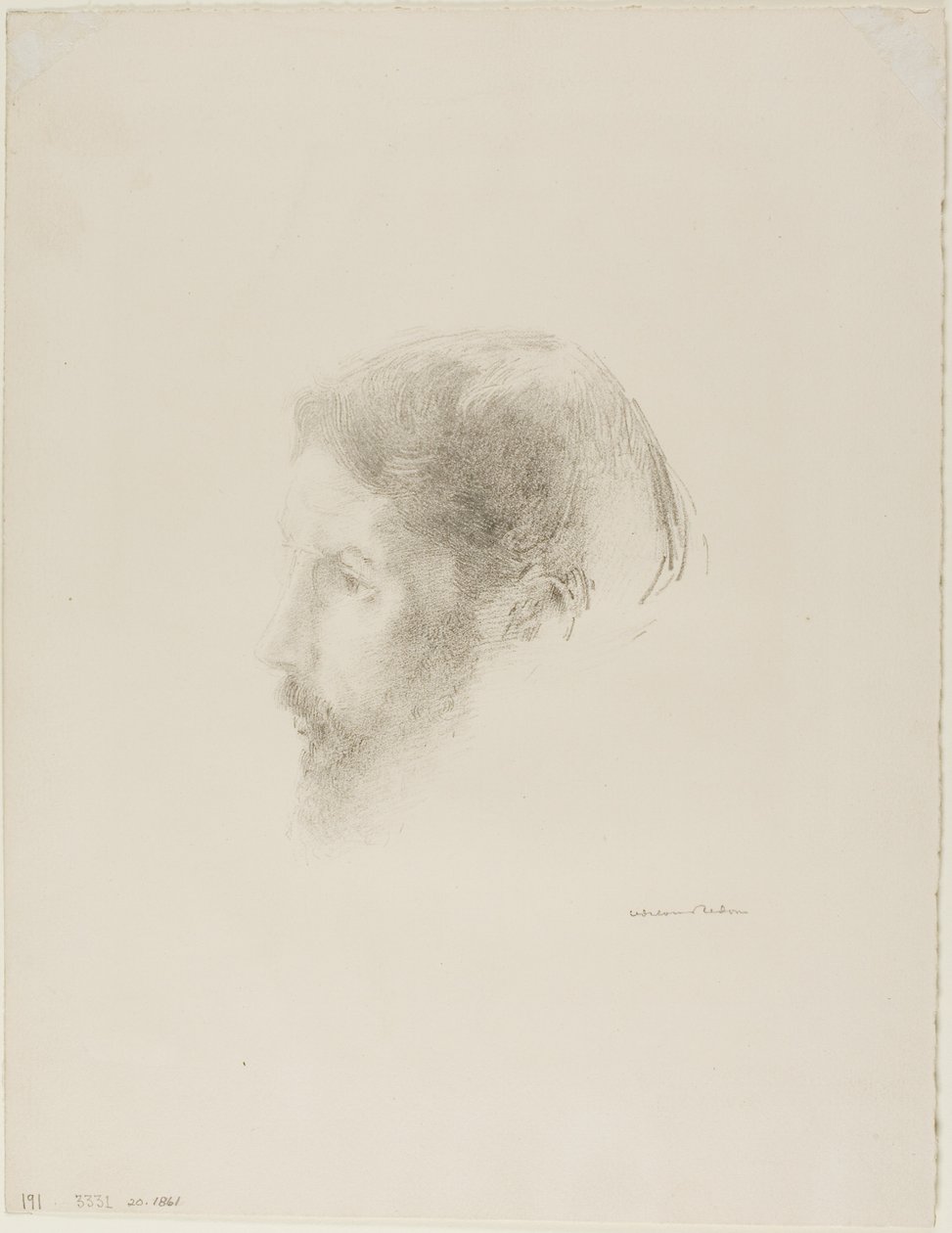 بيير بونارد بواسطة Odilon Redon