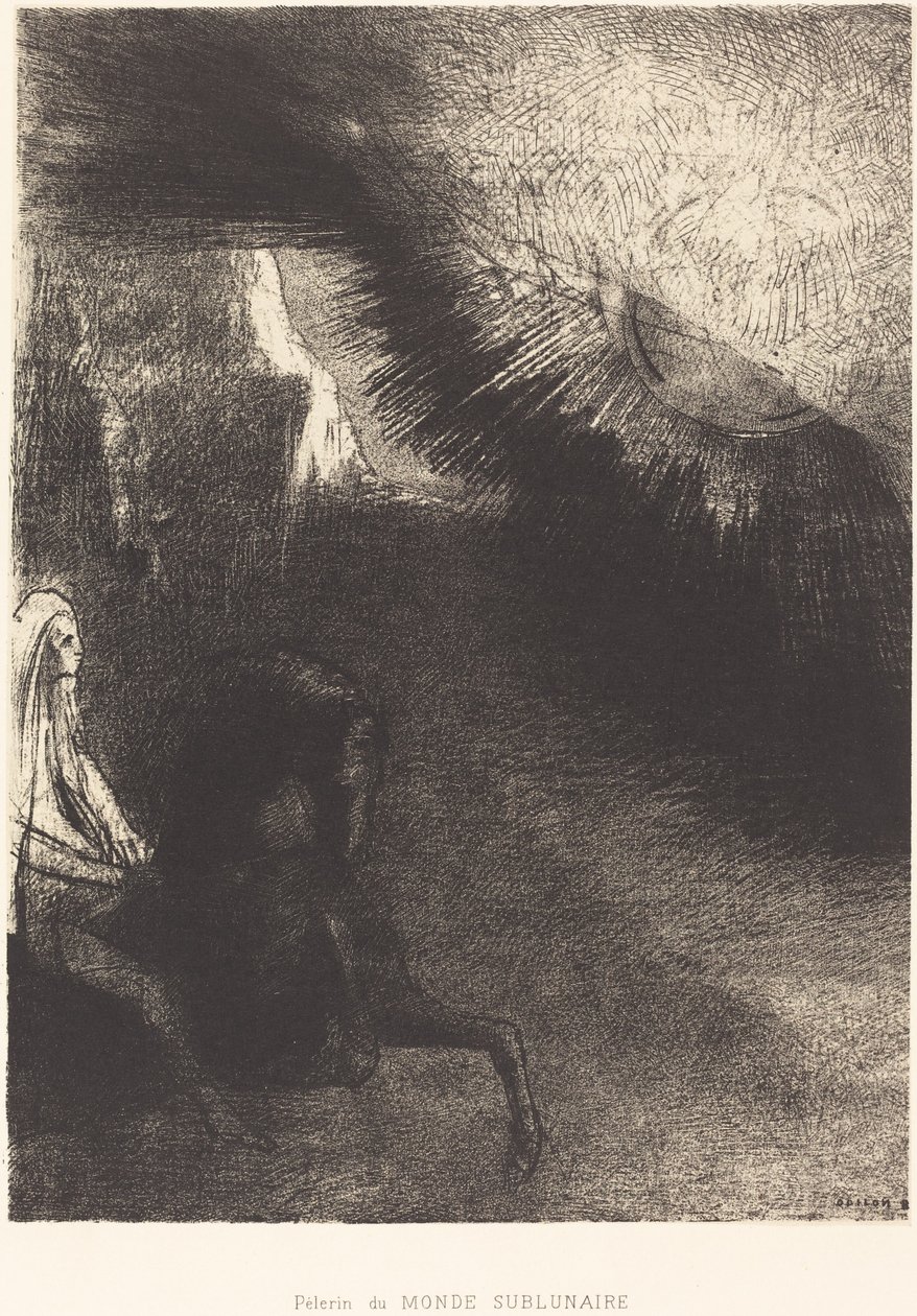 حاج الدنيا بواسطة Odilon Redon