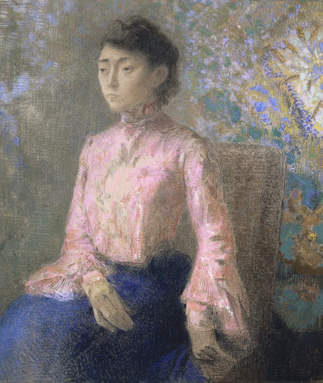 صورة ملكة جمال جان تشاين ، 1903 بواسطة Odilon Redon