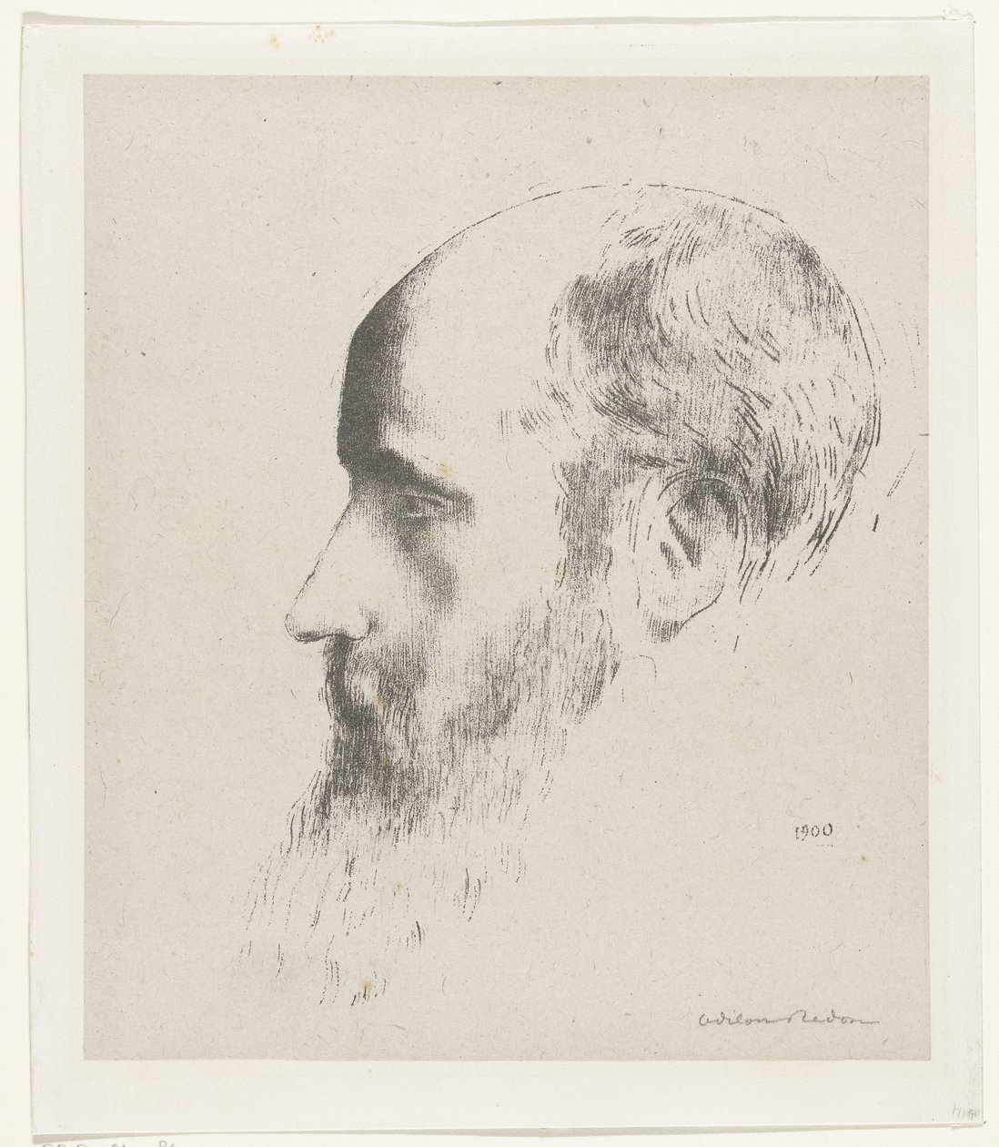 صورة لإدوارد فويلارد بواسطة Odilon Redon