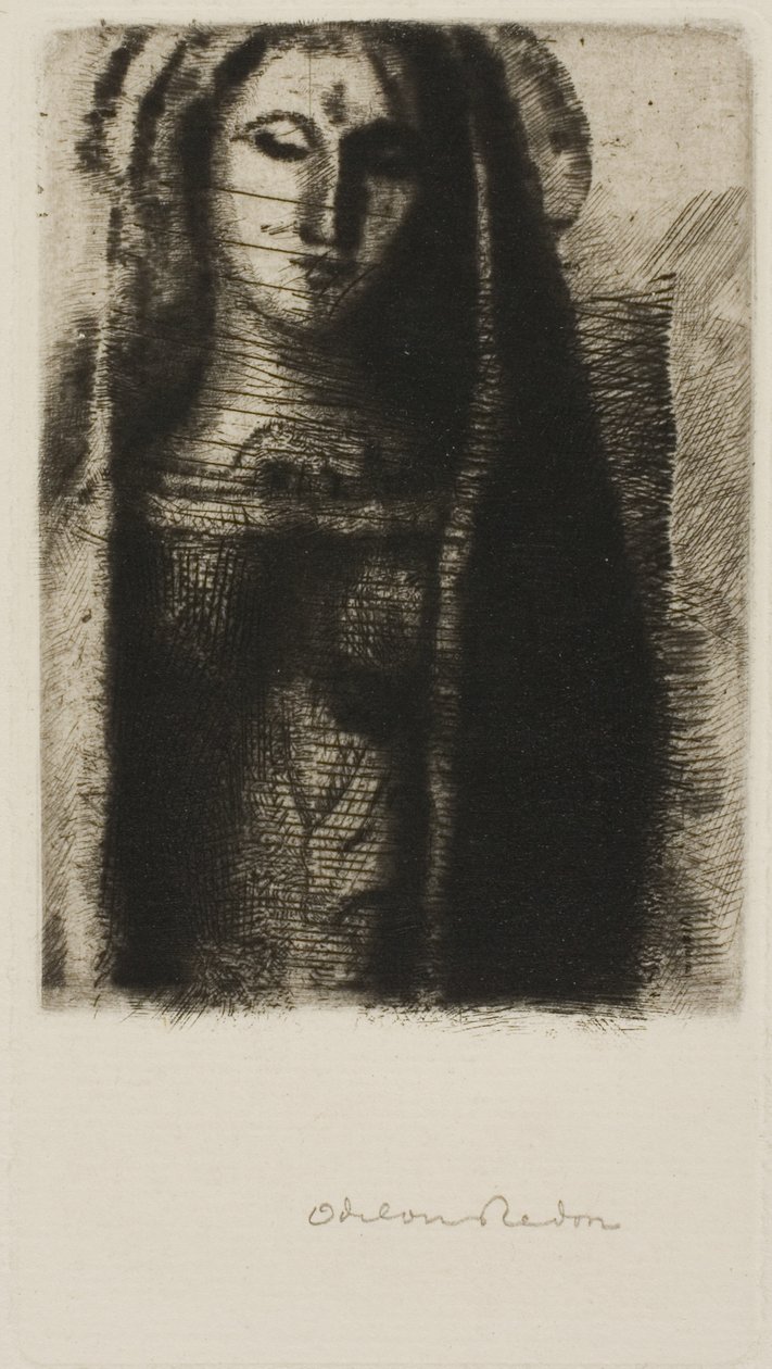 الأميرة ماليين (مادونا الصغيرة) بواسطة Odilon Redon