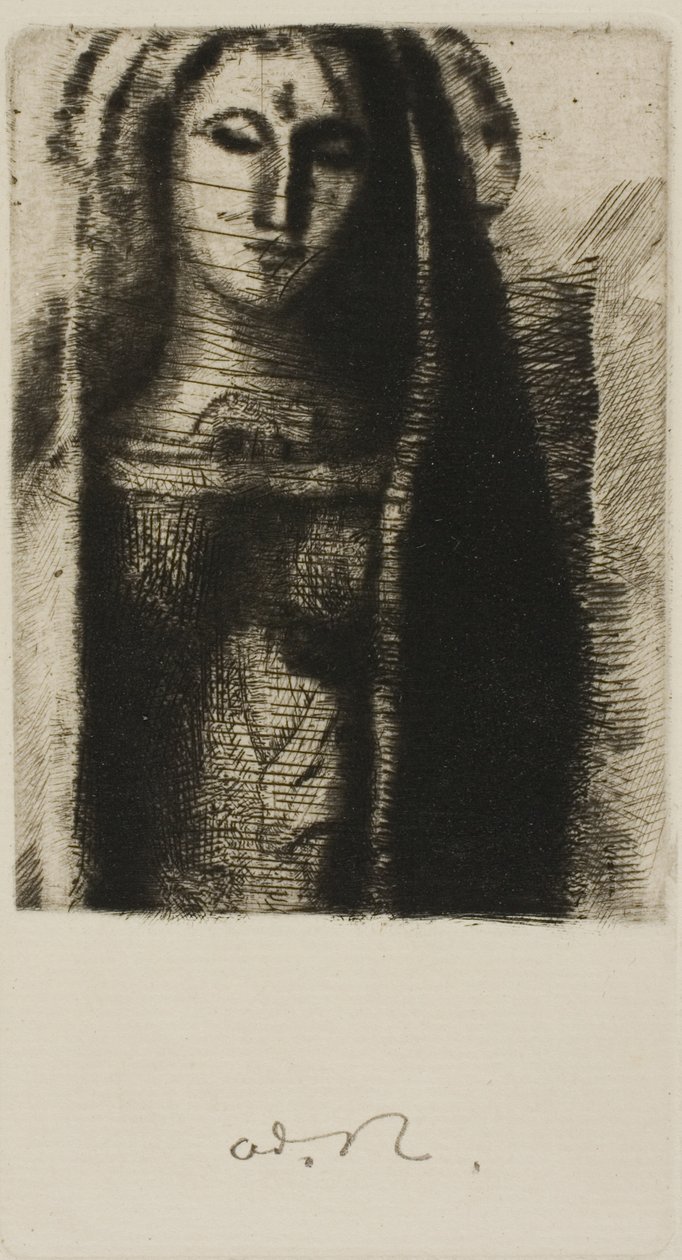 الأميرة ماليين (مادونا الصغيرة) بواسطة Odilon Redon