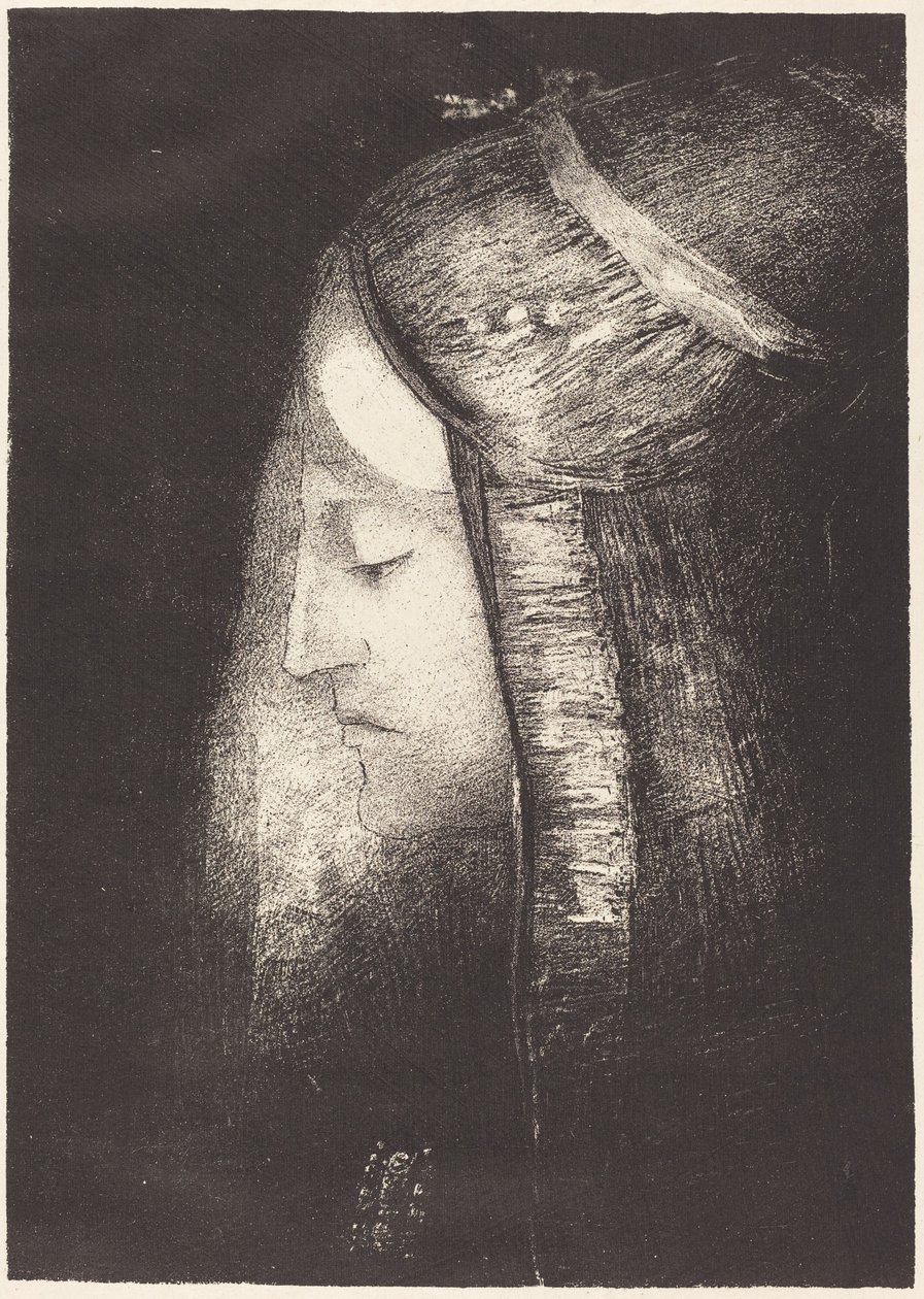 بروفيل دي لوميير (لمحة عن الضوء) بواسطة Odilon Redon