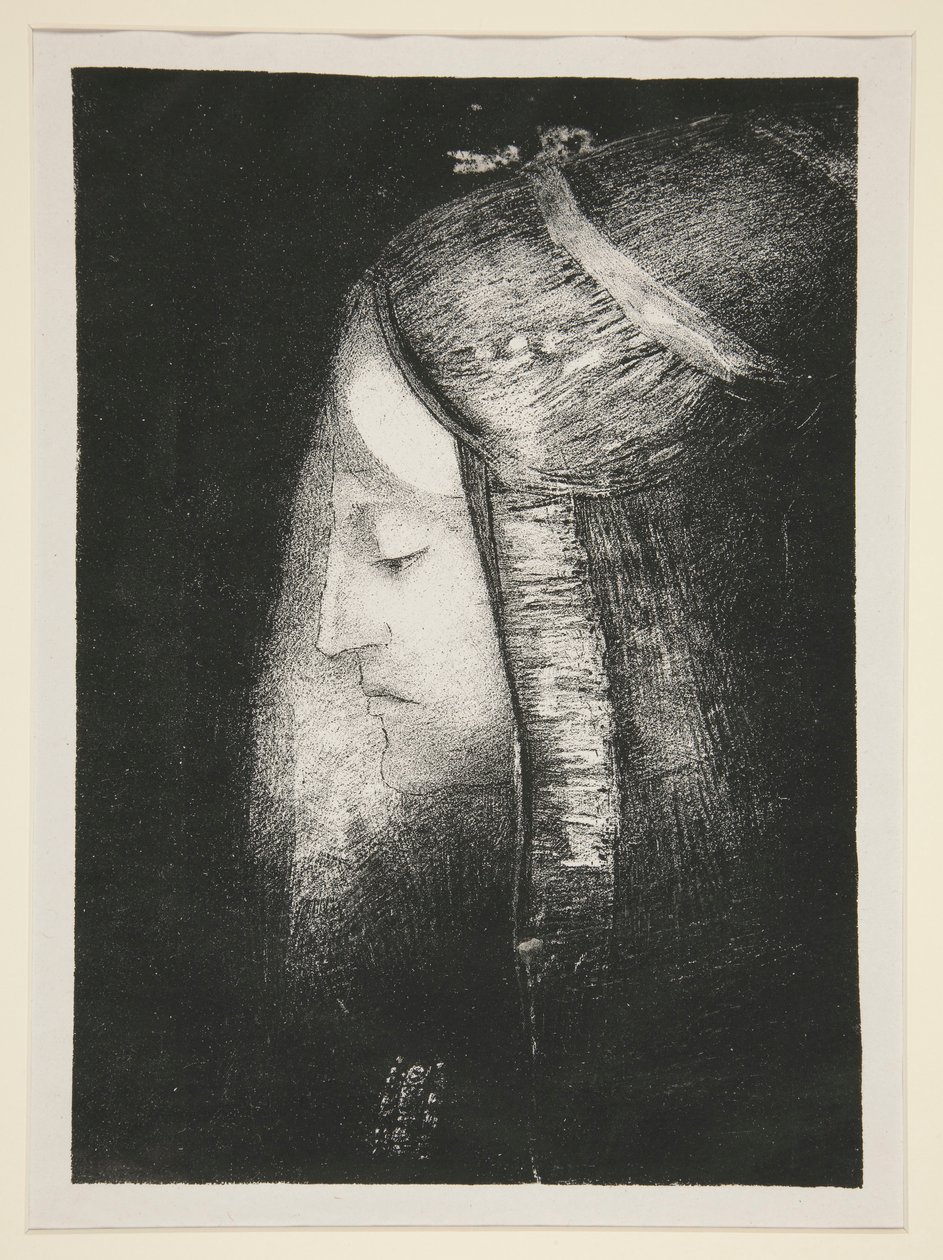 Profil de lumi؟ re (لمحة عن الضوء) بواسطة Odilon Redon