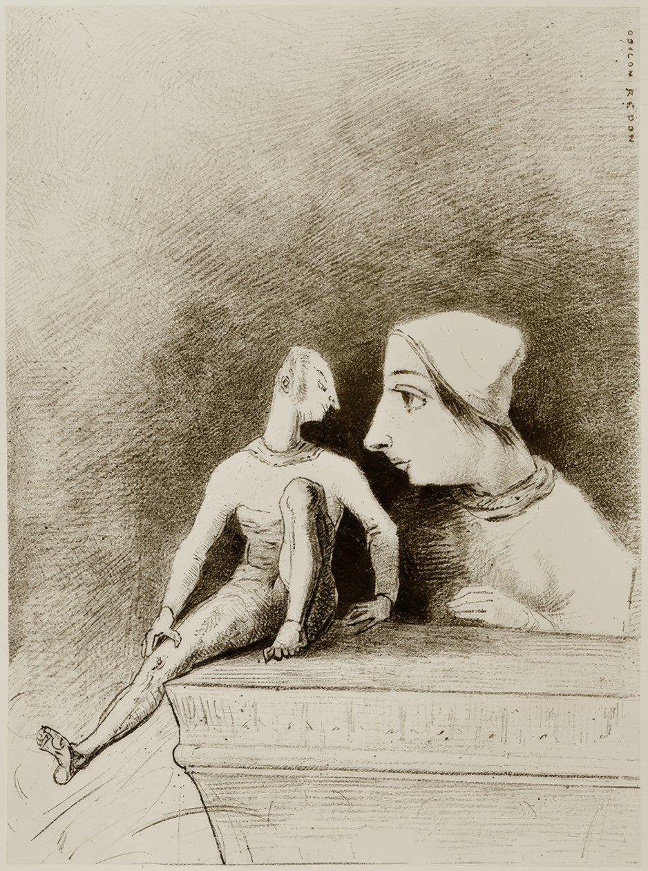 الإطراء بواسطة Odilon Redon