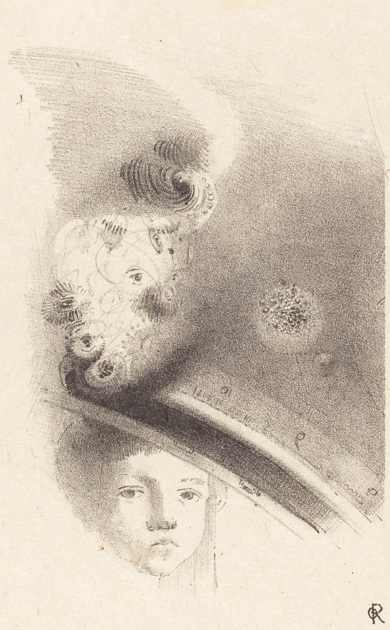 تيتي دي إنفانت (رأس الطفل) بواسطة Odilon Redon