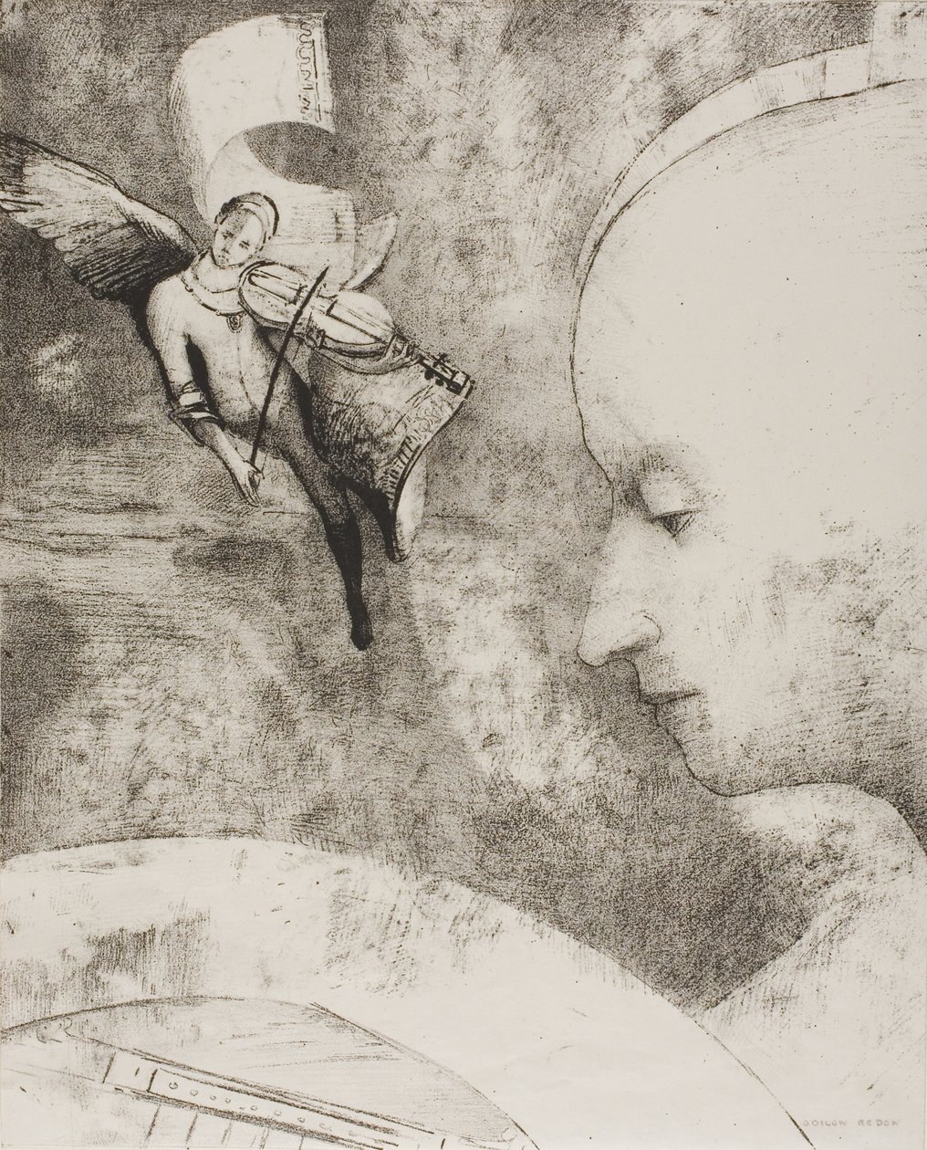 الفن السماوي بواسطة Odilon Redon