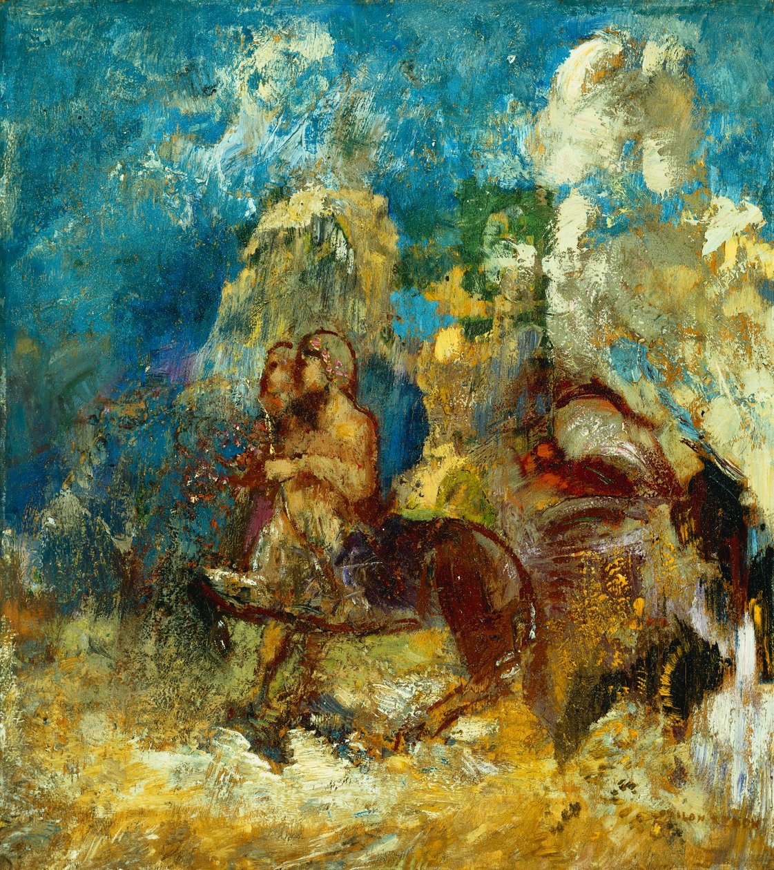 القنطور ؛ القنطور ، ج .1910 بواسطة Odilon Redon