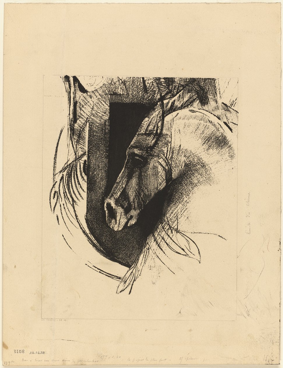 الشاحن بواسطة Odilon Redon