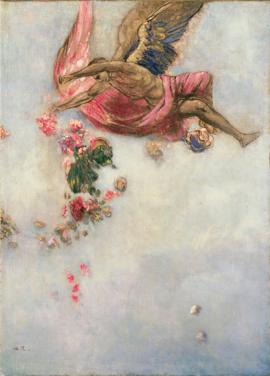 سقوط إيكاروس بواسطة Odilon Redon
