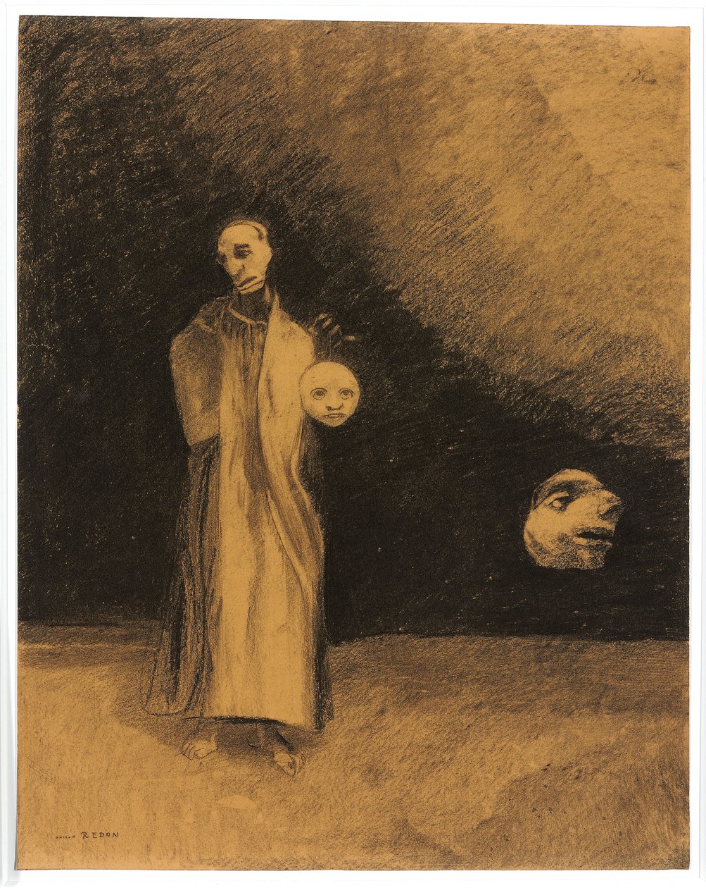 الكابوس ، 1881 بواسطة Odilon Redon