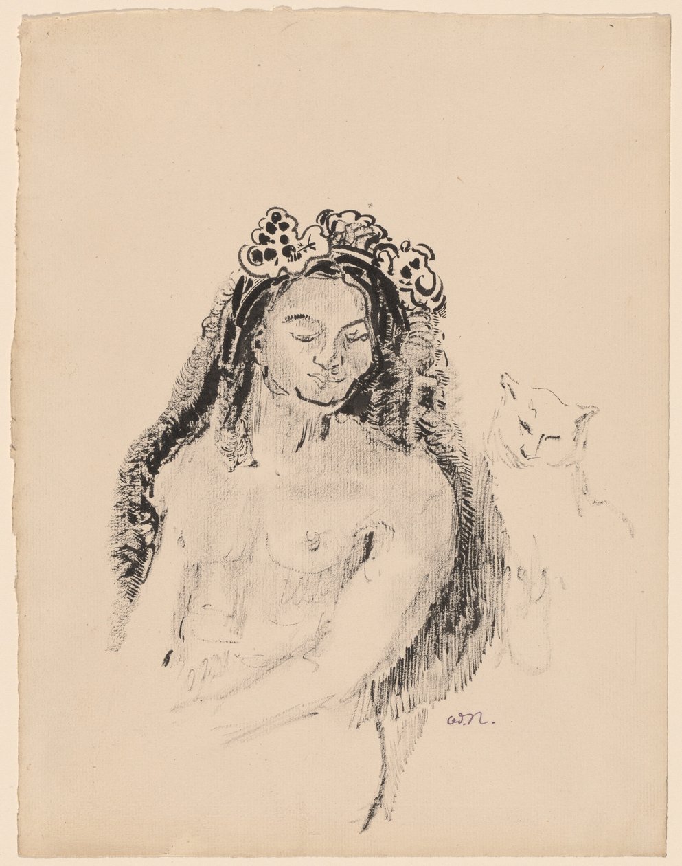 ملكة سبأ بواسطة Odilon Redon