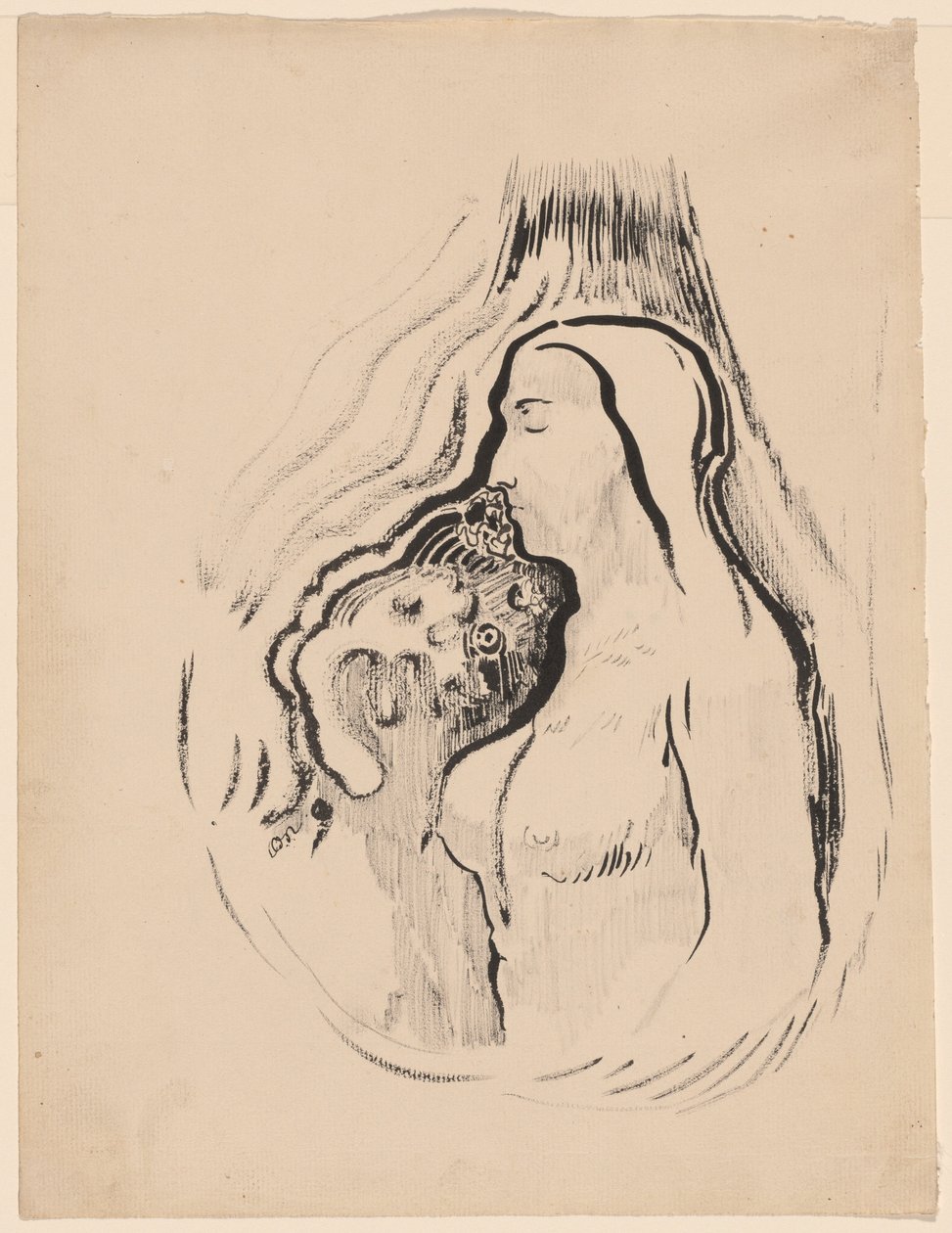 الظل (لومبر) بواسطة Odilon Redon