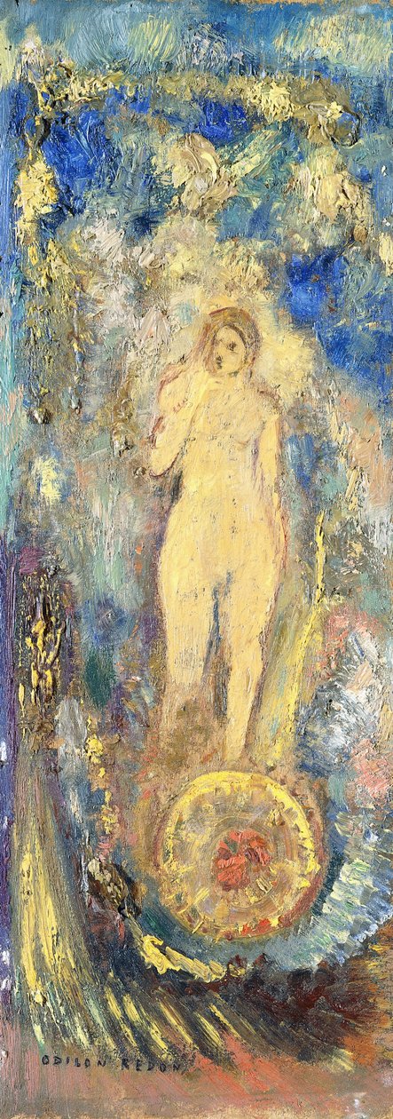 عجلة الحظ، بواسطة Odilon Redon