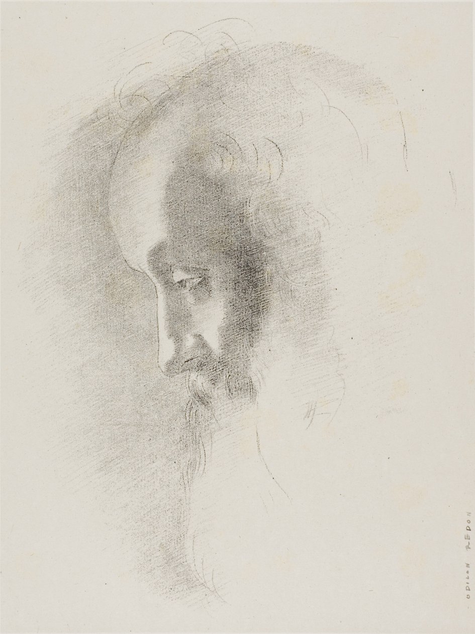 إلى الشيخوخة ، اللوحة 1 من 6 بواسطة Odilon Redon