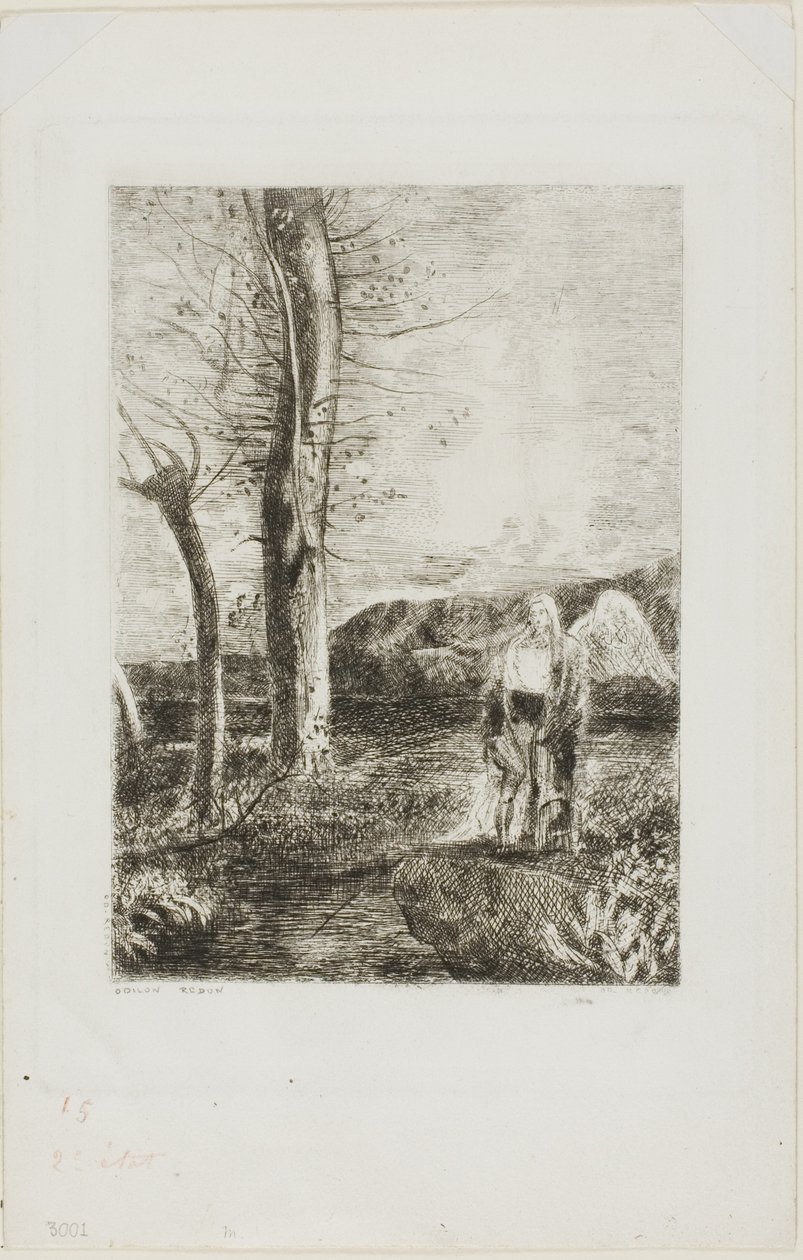 توبياس بواسطة Odilon Redon