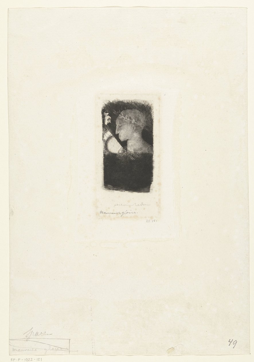 المجد الفالس مجد سيء بواسطة Odilon Redon