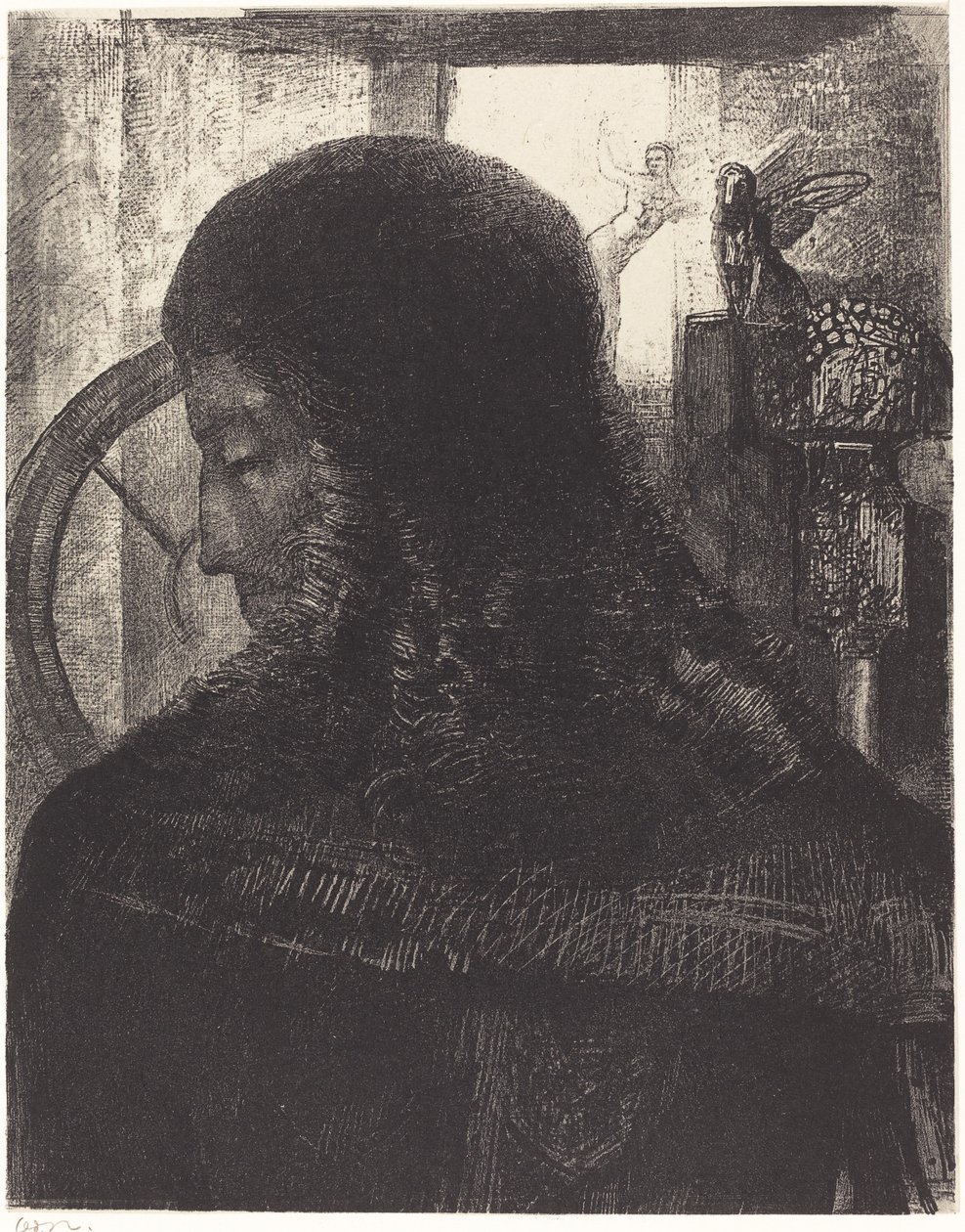 الفارس القديم بواسطة Odilon Redon