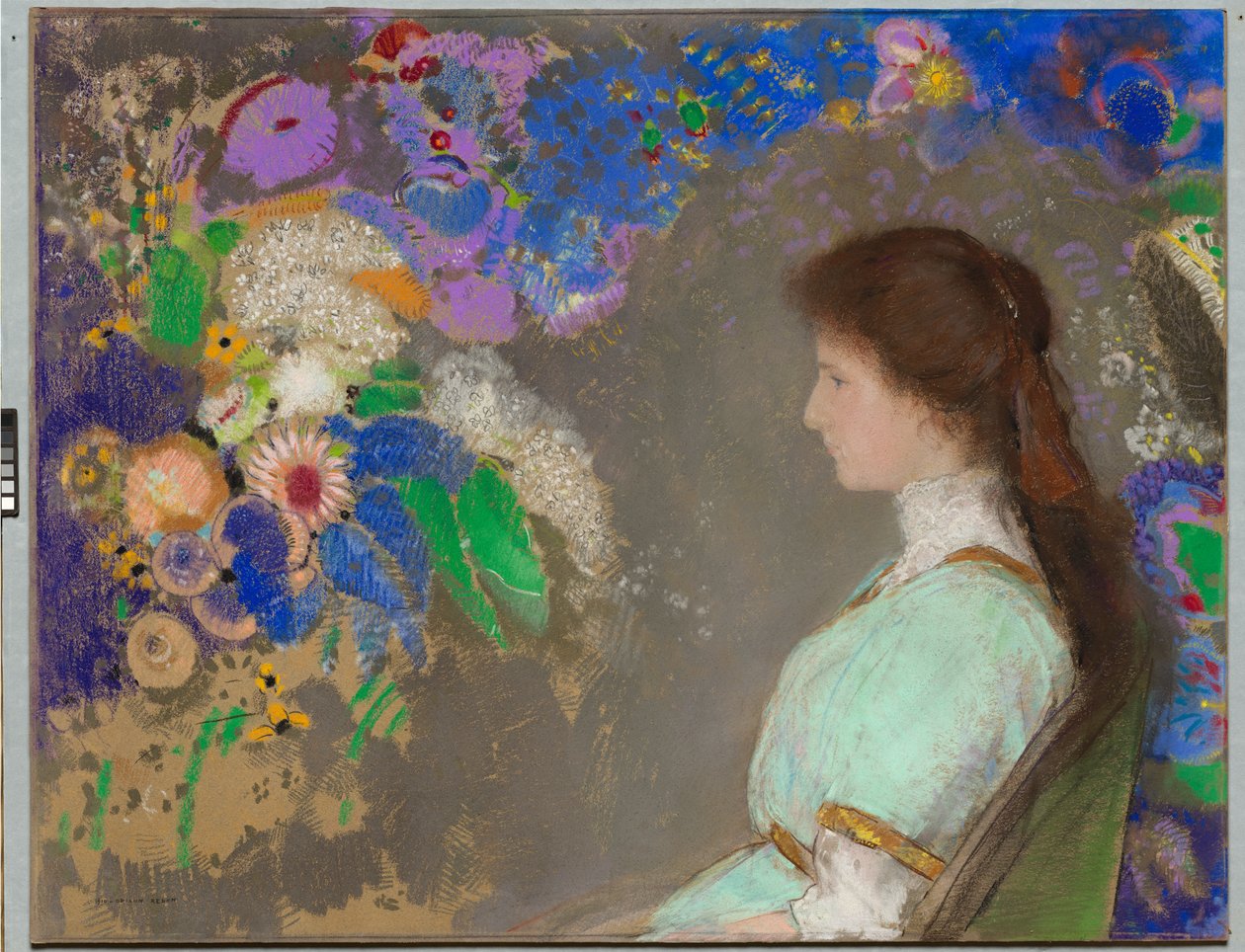 فيوليت هيمان ، 1910 بواسطة Odilon Redon