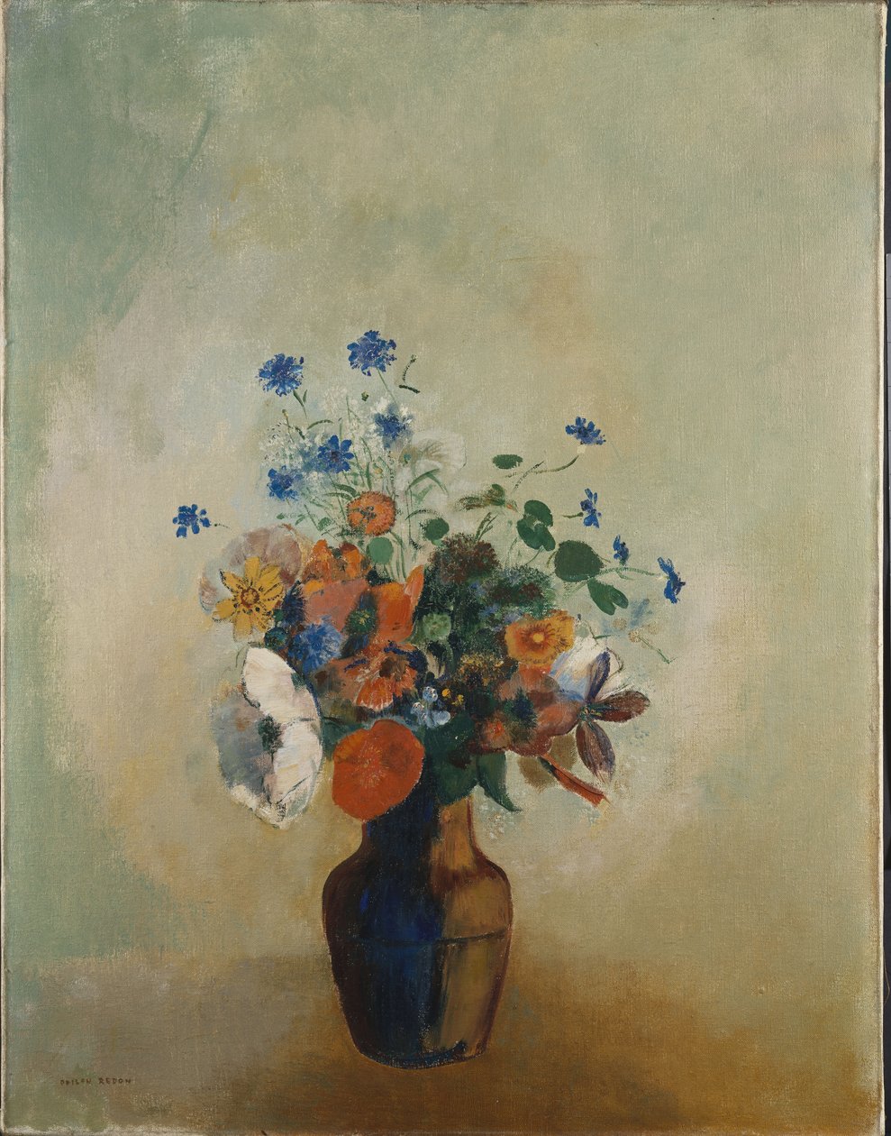 الزهور البرية ، 1902 بواسطة Odilon Redon