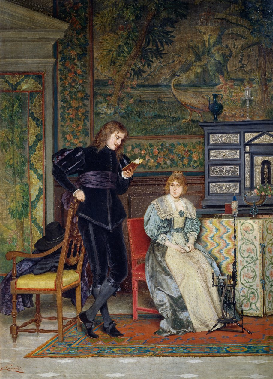 Sixteenth century interior scene بواسطة أودواردو أو إدواردو جيلي